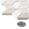 Andova Tiles Cubit 1 x 2 Marble Grid Mosaic Wall  Floor Tile SAM-ANDCUB326 - alternate 5
